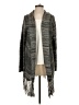 Sun & Shadow 100% Cotton Gray Cardigan Size S - photo 1