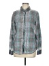 O'Neill Tweed Teal Long Sleeve Button-Down Shirt Size M - photo 1