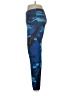 Zyia Active Graphic Blue Active Pants Size 8 - photo 5