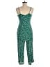 Rails 100% Rayon Hearts Green Jumpsuit Size M - photo 2