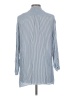 Zara Basic Stripes Blue 3/4 Sleeve Button-Down Shirt Size M - photo 2