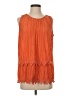 Cato Orange Sleeveless Blouse Size S - photo 1