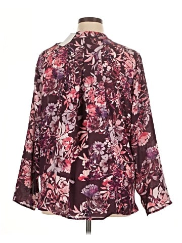 B Collection by Bobeau Long Sleeve Blouse (view 2)