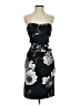 Fresh Print Black Cocktail Dress Size S - photo 1