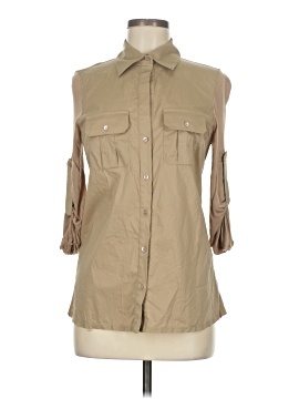 Bcbgmaxazria 3/4 Sleeve Button Down Shirt