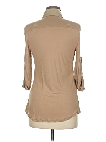 BCBGMAXAZRIA 3/4 Sleeve Button-Down Shirt (view 2)