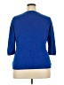 Designers Originals 100% Acrylic Blue Pullover Sweater Size 2X - photo 2