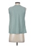 Shein Teal Sleeveless T-Shirt Size 4 - photo 2