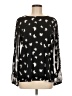 Ann Taylor Factory 100% Polyester Black Long Sleeve Blouse Size M - photo 1