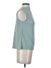Shein Teal Sleeveless T-Shirt Size 4 - photo 4