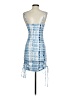 Shein Tie-dye Blue Cocktail Dress Size 4 - photo 2