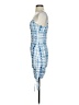 Shein Tie-dye Blue Cocktail Dress Size 4 - photo 5