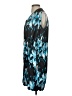 Derek Lam 100% Polyester Graphic Blue Casual Dress Size XS - photo 5