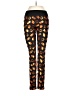 Target Print Orange Black Leggings Size Sm - Med - photo 1