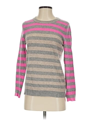 White + Warren Cashmere Pullover Sweater (view 1)