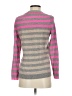 White + Warren 100% Cashmere Stripes Pink Cashmere Pullover Sweater Size XS - photo 2