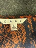 CAbi 100% Polyester Brown Orange Long Sleeve Blouse Size L - photo 7