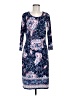 Glamour Paisley Blue Casual Dress Size 6 - photo 1