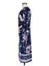 Glamour Paisley Blue Casual Dress Size 6 - photo 5