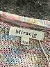Miracle 100% Polyester Pink Cardigan Size S - photo 7