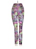 Lululemon Athletica Print Purple Pink Leggings Size 2 - photo 1