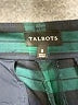 Talbots Plaid Green Casual Pants Size 8 - photo 6