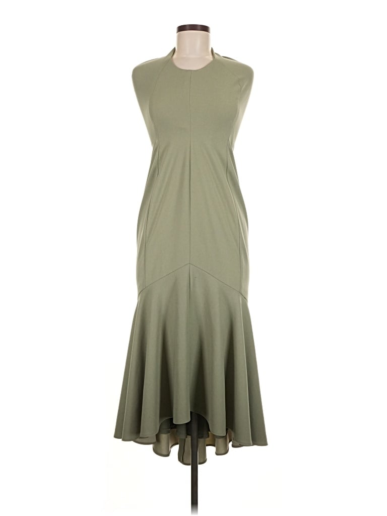Pre-owned Bhldn Casual Dress In Green