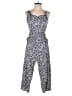 Unbranded 100% Rayon Animal Print Blue Jumpsuit Size XS - photo 1