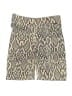 LiCi Fit Animal Print Gold Shorts Size Med - Lg - photo 1