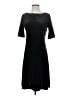 Lands' End Solid Black Cocktail Dress Size S - photo 1
