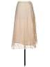 Lewit Tan Ivory Formal Skirt Size 4 - photo 2