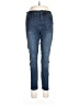 NYDJ Solid Blue Jeans Size 10 - photo 1