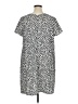 Apt. 9 Animal Print White Casual Dress Size XL - photo 2
