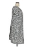 Apt. 9 Animal Print White Casual Dress Size XL - photo 4