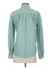 Joie 100% Cotton Teal Long Sleeve Button-Down Shirt Size S - photo 2