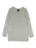 Iz Byer Solid Gray White Pullover Sweater Size 14 - photo 1