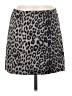 She + Sky Animal Print Gray Casual Skirt Size M - photo 1
