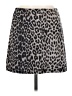 She + Sky Animal Print Gray Casual Skirt Size M - photo 2