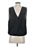 Joie 100% Silk Black Blouse Size L - photo 2
