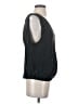 Joie 100% Silk Black Blouse Size L - photo 4