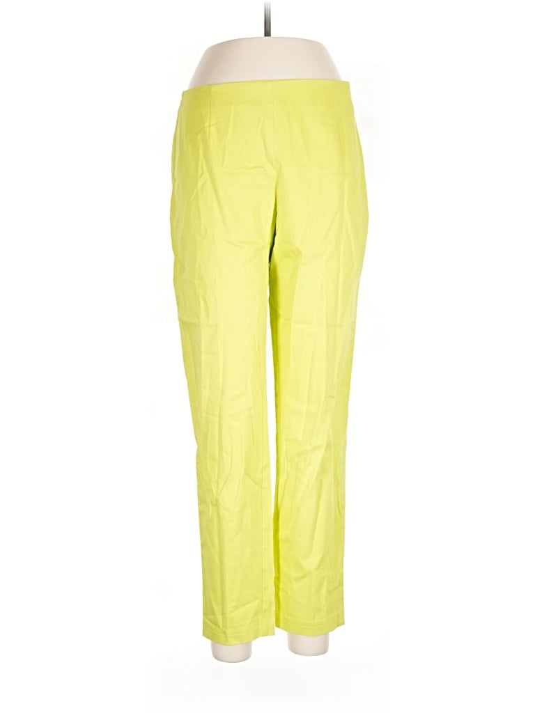 Pre-owned Sunny Leigh Casual Pants In Yellow