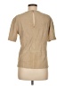 Equipment Tan Short Sleeve Top Size M - photo 2