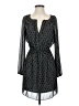Max Studio 100% Polyester Polka Dots Black Cocktail Dress Size S - photo 1