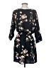 Soprano 100% Polyester Floral Black Casual Dress Size S - photo 2