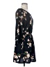 Soprano 100% Polyester Floral Black Casual Dress Size S - photo 4