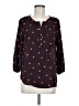 Sweet Rain 100% Polyester Polka Dots Black 3/4 Sleeve Blouse Size M - photo 1