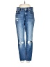 Lucky Brand Hearts Blue Jeans Size 2 - photo 1