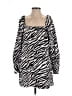 Zara Animal Print White Casual Dress Size S - photo 1
