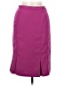 Metrostyle 100% Polyester Solid Purple Formal Skirt Size 6 - photo 1