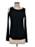 Splendid Black Long Sleeve T-Shirt Size S - photo 1